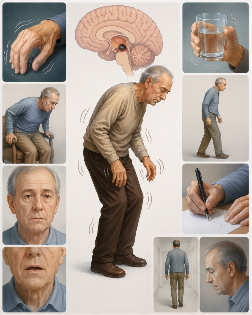 Parkinson's Disease Symptoms chatgpt image jul 7, 2026, 11 22 32 am